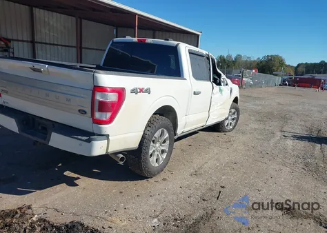 2022 Ford F-150 Platinum from USA, damaged, VIN 1FTFW1E52NFB57648